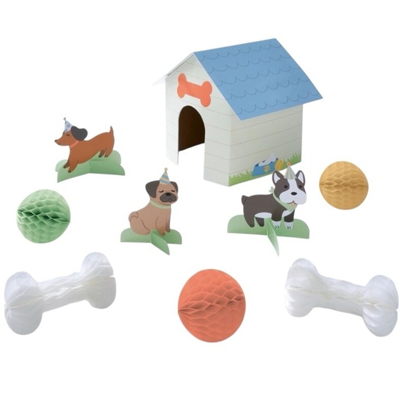 ❤️ 🆕 PAWSOME PARTY DOG TABLE CENTERPIECE KIT
